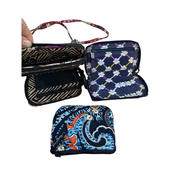 Vera Bradley Crossbody & Wristlet Wallet Trio Set - Picture 5 of 5
